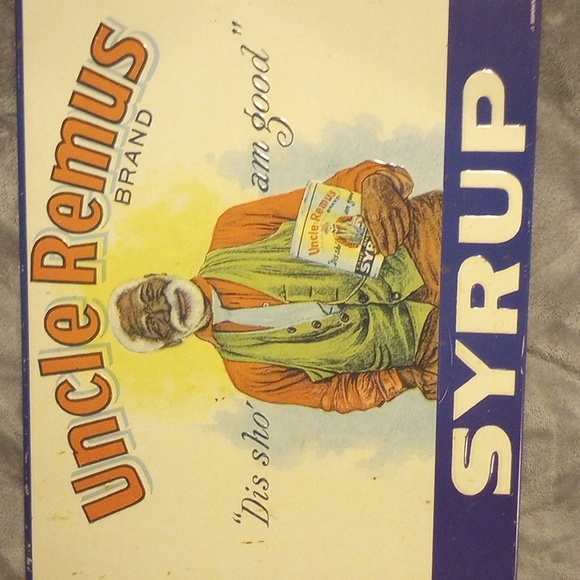 Vintage Uncle Remus Syrup Metal Advertisement Sign - Picture 9 of 11